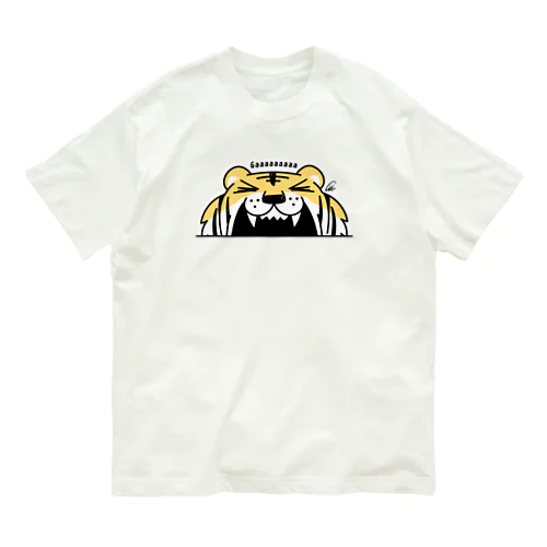 トラがガーーーーーーッ！でかっA Organic Cotton T-Shirt