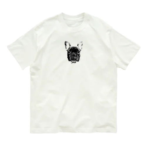 フレンチブル(ブリンドル) Organic Cotton T-Shirt