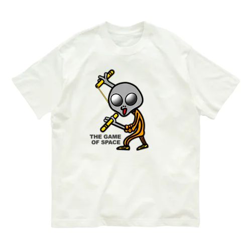 宇宙遊戯２　ヌンチャクバージョン　 Organic Cotton T-Shirt