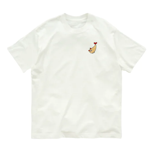 shrimp cat オーガニックコットンTシャツ