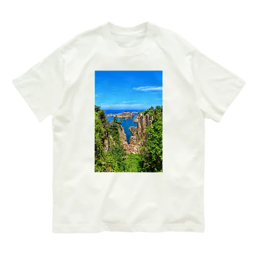 佐渡島・尖閣湾 オーガニックコットンTシャツ