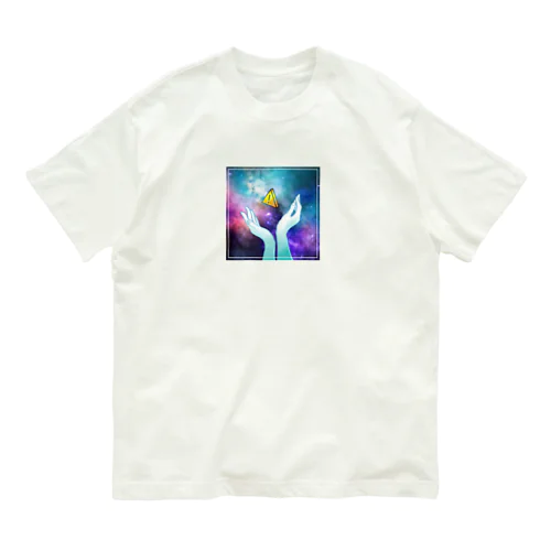 CAUTION IN OUTER SPACE オーガニックコットンTシャツ