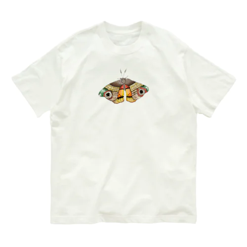 渋めカラーのモスさん Organic Cotton T-Shirt