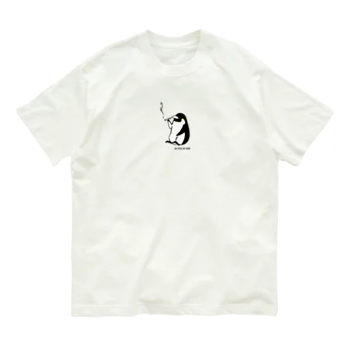 いっぷくペンギン Organic Cotton T-Shirt
