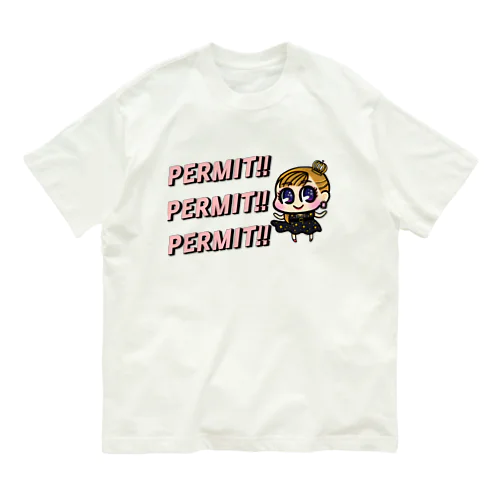 permit!! オーガニックコットンTシャツ