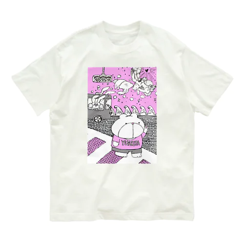 うさ恋★くまさんにズキューーーーーン！ Organic Cotton T-Shirt