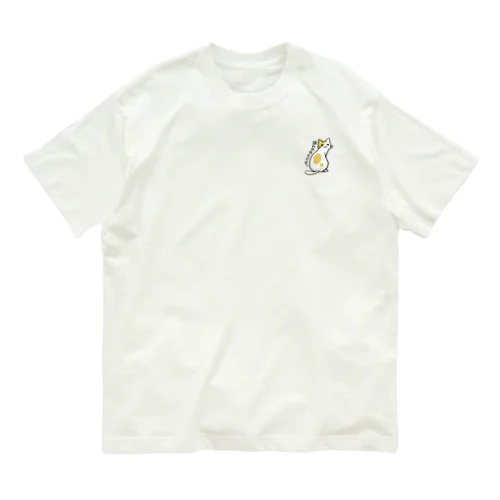 ギョーカイねこ「誘われまちです。」 Organic Cotton T-Shirt