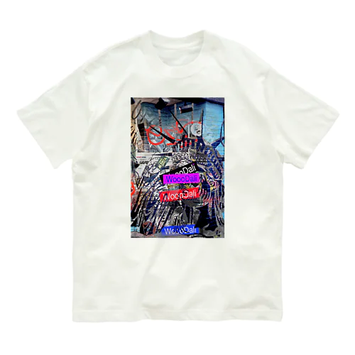 shibuya wall art wooodali Organic Cotton T-Shirt