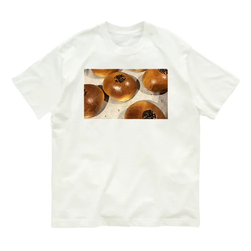 あんぱんいかがですか？(横バージョン) Organic Cotton T-Shirt