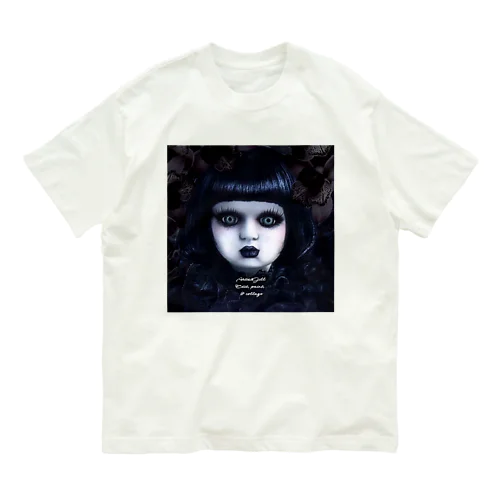 Dark Doll (正方形) オーガニックコットンTシャツ