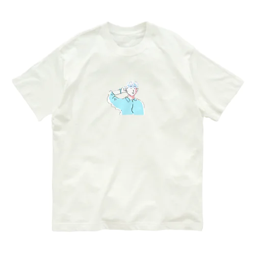 ポップなおとこ オーガニックコットンTシャツ