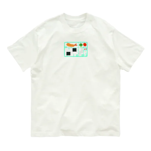 ランナー:エビフライ オーガニックコットンTシャツ