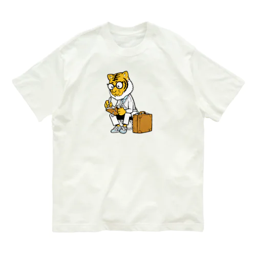 トラのトラベラー Organic Cotton T-Shirt