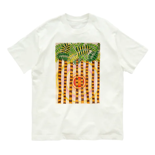 コロンビアの旅、コーヒー農園の朝 Organic Cotton T-Shirt