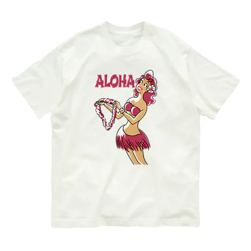 Aloha & Mahalo オーガニックコットンTシャツ