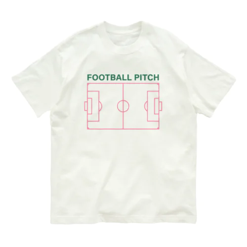 フットボールピッチ Organic Cotton T-Shirt