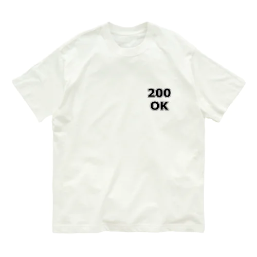 200 OK HTTPステータスコード Organic Cotton T-Shirt