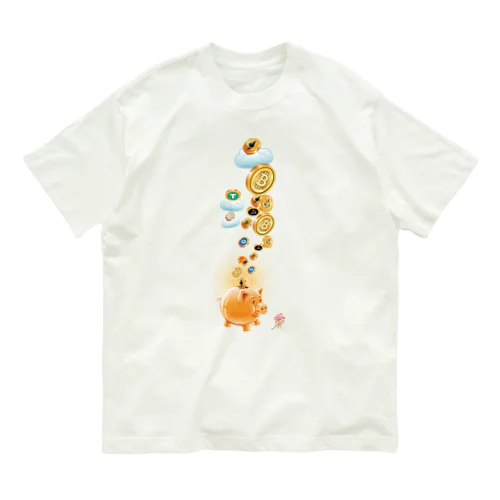 SMF 013 Coin Saving Organic Cotton T-Shirt