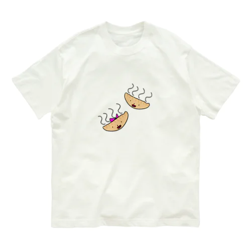 ぎょうざくんぎょうざちゃん オーガニックコットンTシャツ