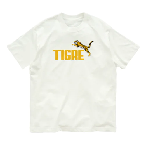 【TIGRE】 虎 オーガニックコットンTシャツ