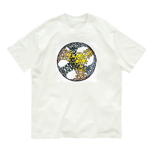 立体図形作品.７ Organic Cotton T-Shirt