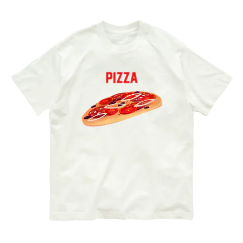 PIZZA-ピザ- Organic Cotton T-Shirt