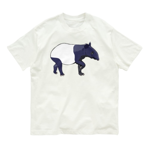 マレーバク母さん　文字無し Organic Cotton T-Shirt