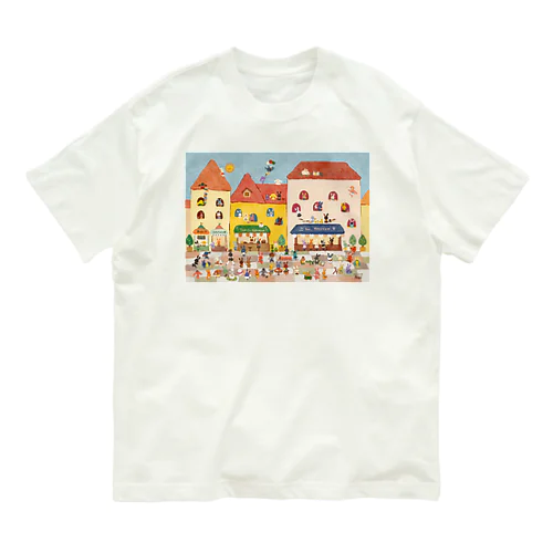 うさぎの街 Organic Cotton T-Shirt