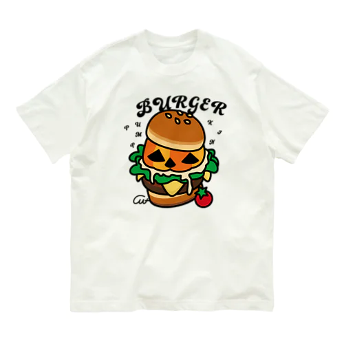 バーガー オーガニックコットンTシャツ