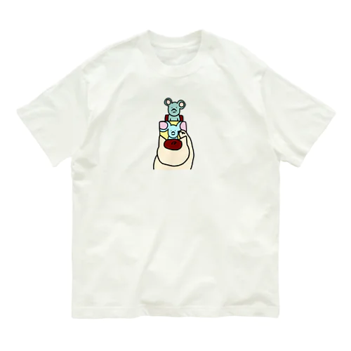 似顔絵師ねこ オーガニックコットンTシャツ