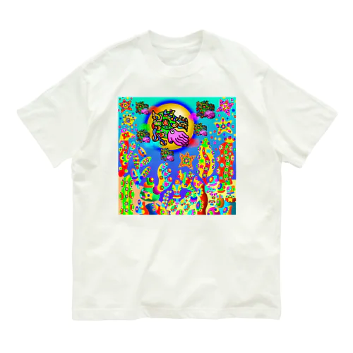 アンモナイト達のお散歩 Organic Cotton T-Shirt