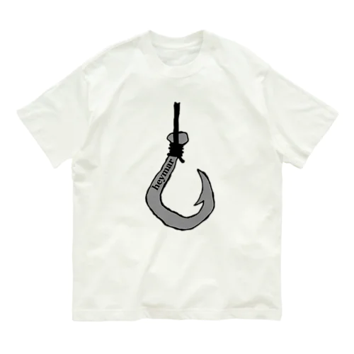 釣り針 Organic Cotton T-Shirt