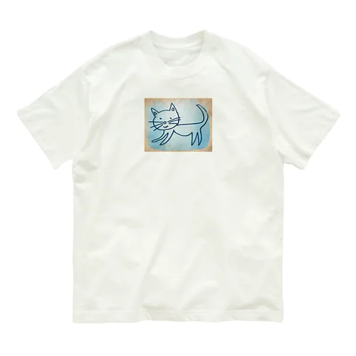 かすれ猫 Organic Cotton T-Shirt