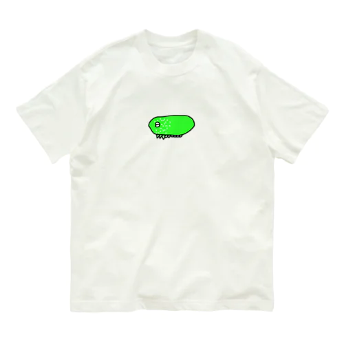 カラスアゲハの幼虫【しおちゃん】 Organic Cotton T-Shirt