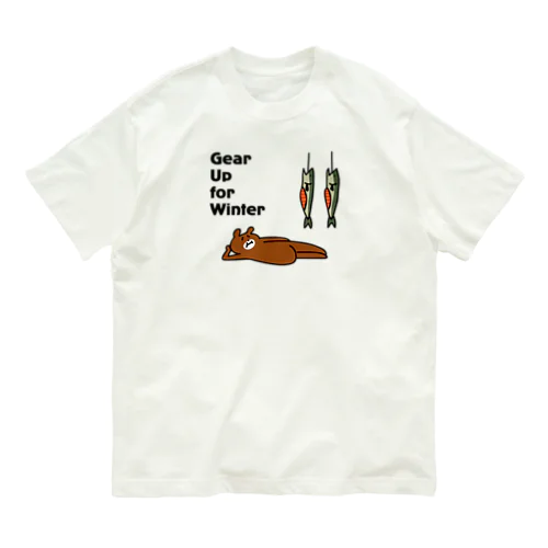 万全な冬支度 Organic Cotton T-Shirt