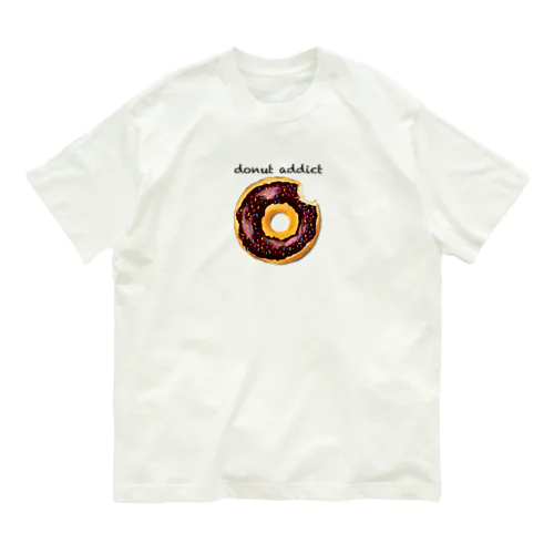 ドーナッツ中毒者① Organic Cotton T-Shirt