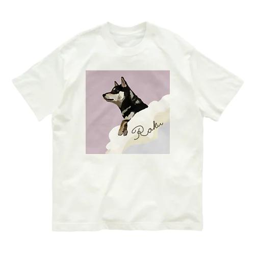 柴犬ROKU オーガニックコットンTシャツ