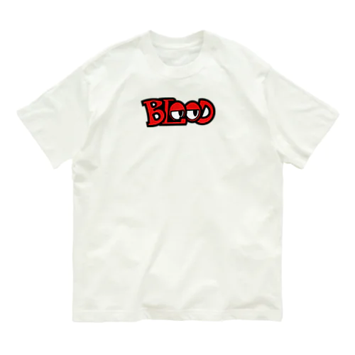 BLOOD オーガニックコットンTシャツ