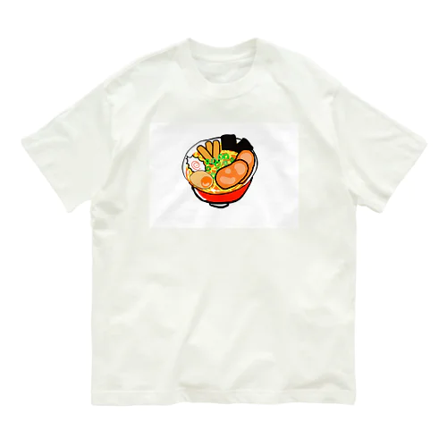 醤油ラーメン Organic Cotton T-Shirt