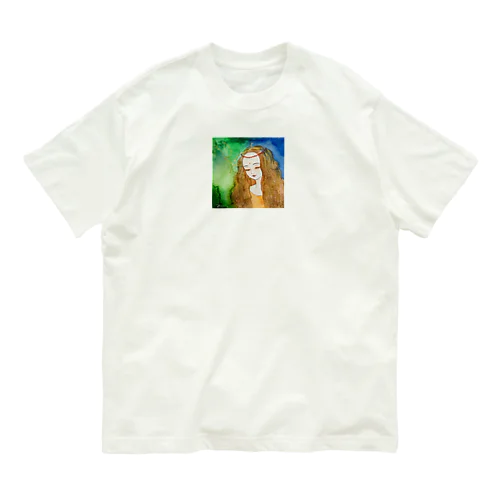 こはくの女神　アンドロメダの波動 Organic Cotton T-Shirt