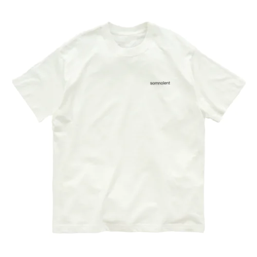 somnolent オーガニックコットンTシャツ