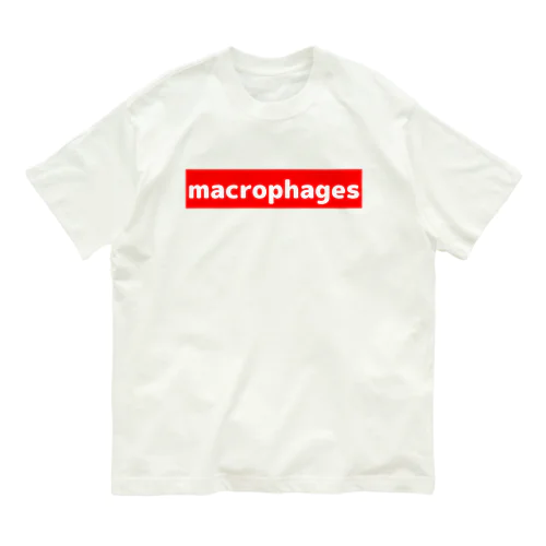 macrophages オーガニックコットンTシャツ