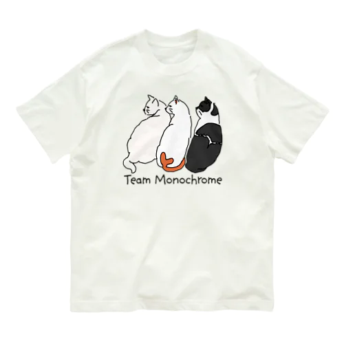 チームモノクロ Organic Cotton T-Shirt