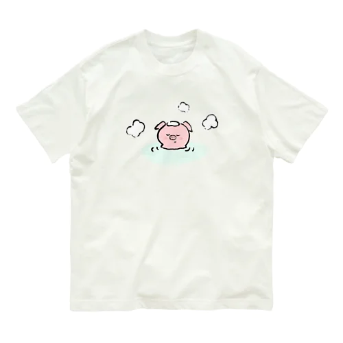 ブーさん温泉 Organic Cotton T-Shirt