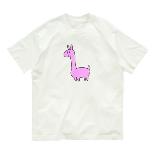 謎のピンク生き物 Organic Cotton T-Shirt