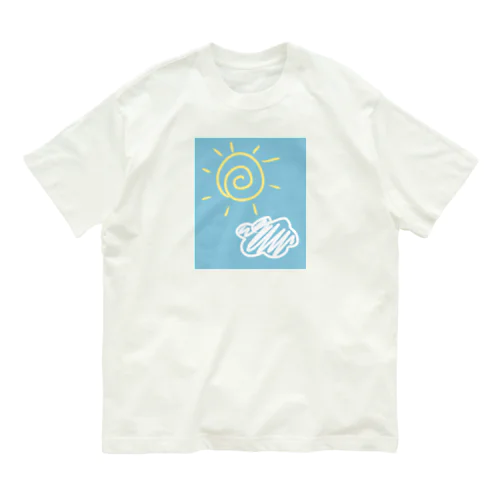 北風と太陽 Organic Cotton T-Shirt