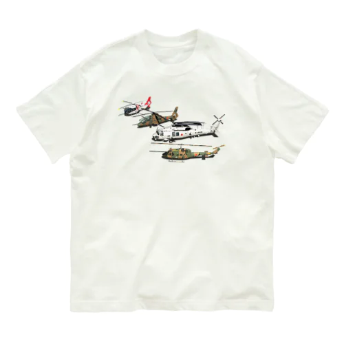 4heli1 オーガニックコットンTシャツ