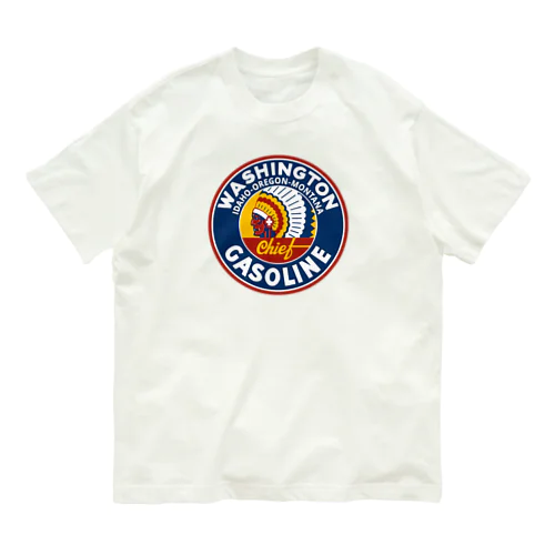 Washington Chief Gasoline オーガニックコットンTシャツ