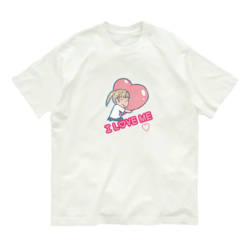 I Love Me オーガニックコットンTシャツ