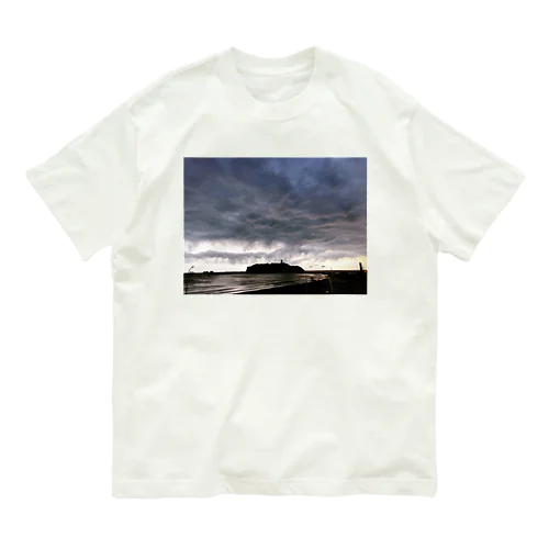 えのしま(怒りモード) Organic Cotton T-Shirt